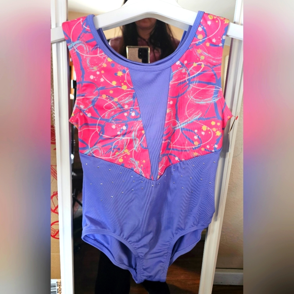 Cat & Jack Girls 10/11 Gymnastics Leotard